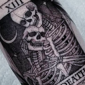 Skeletons Tattoo Design Thumbnail